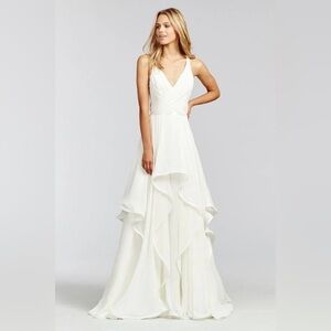 Blush by Hayley Paige Lanai Wedding Dress NEW UNWORN UNALTERED